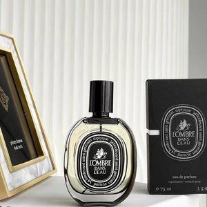 diptyque Toussaint Black Bottle Water in Shadow (Shadow in Water) 75ml Black Bot